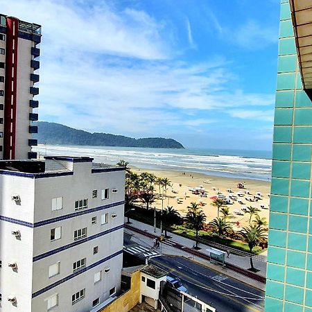 Apartamento Kit Praia Grande Na Guilhermina Frente Mar Daire Dış mekan fotoğraf