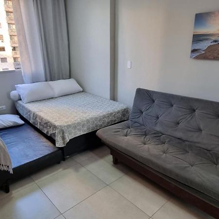 Apartamento Kit Praia Grande Na Guilhermina Frente Mar Daire Dış mekan fotoğraf