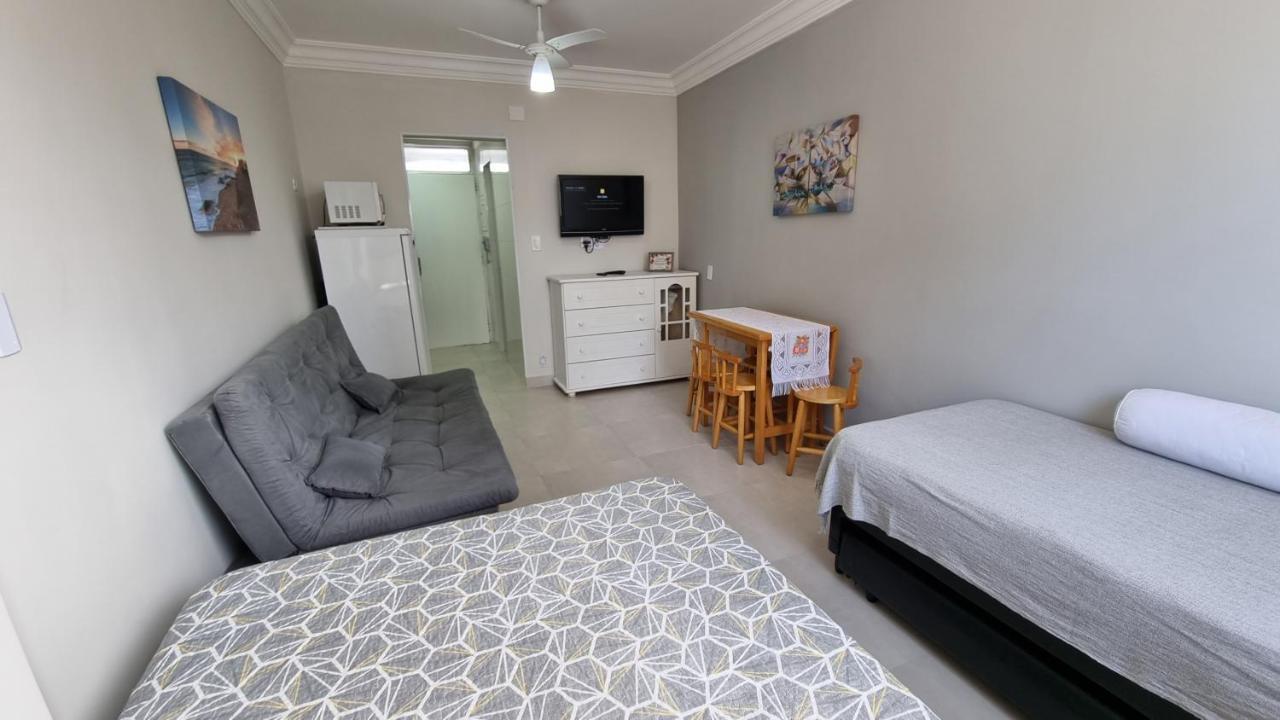 Apartamento Kit Praia Grande Na Guilhermina Frente Mar Daire Dış mekan fotoğraf