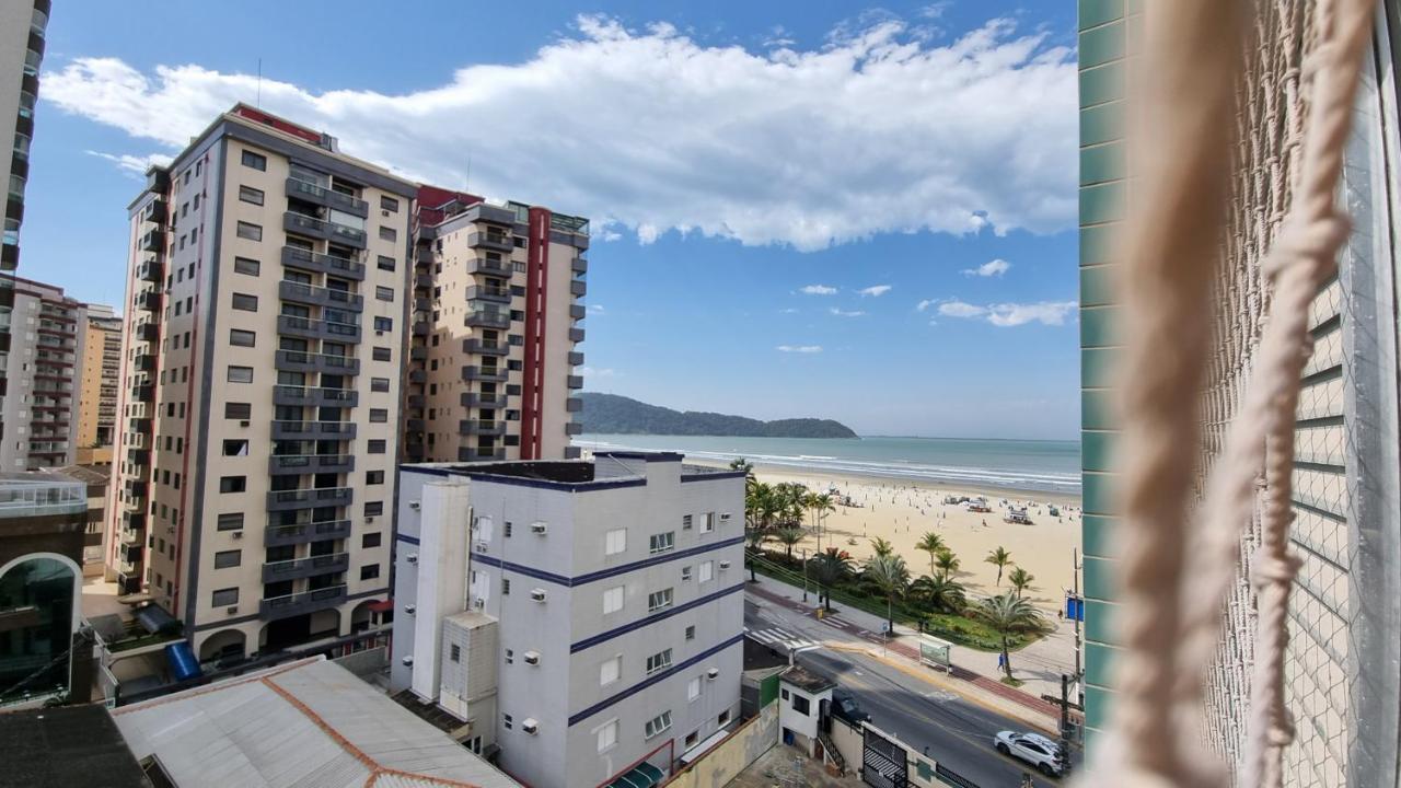 Apartamento Kit Praia Grande Na Guilhermina Frente Mar Daire Dış mekan fotoğraf