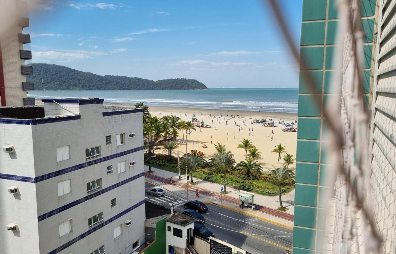 Apartamento Kit Praia Grande Na Guilhermina Frente Mar Daire Dış mekan fotoğraf