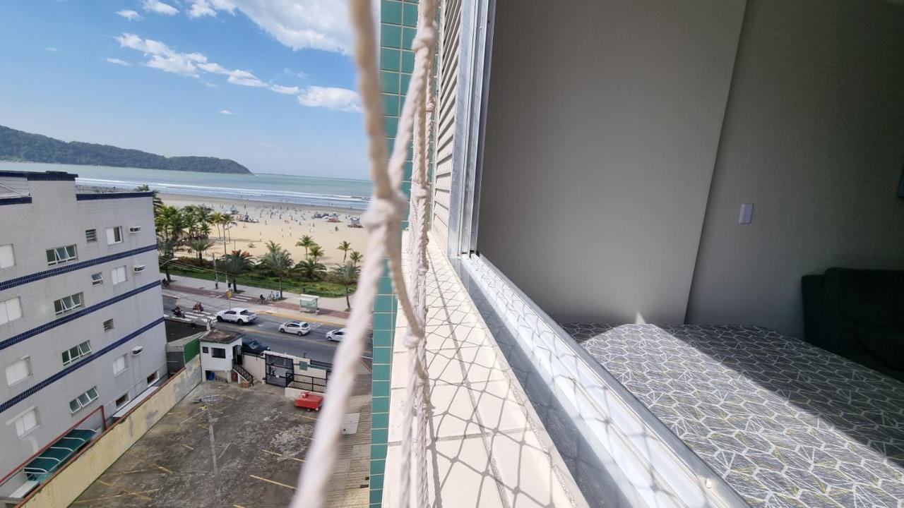 Apartamento Kit Praia Grande Na Guilhermina Frente Mar Daire Dış mekan fotoğraf
