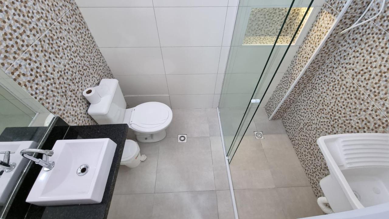Apartamento Kit Praia Grande Na Guilhermina Frente Mar Daire Dış mekan fotoğraf