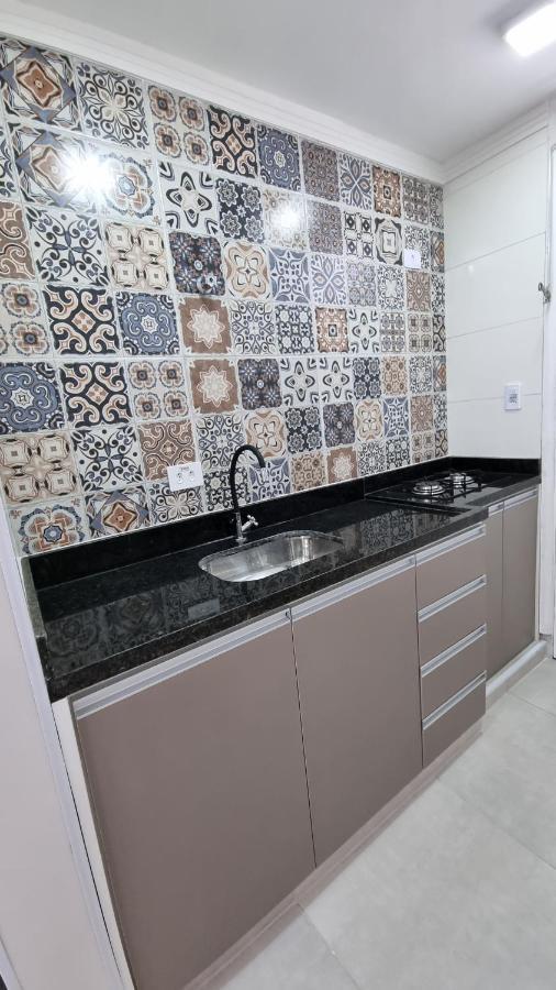 Apartamento Kit Praia Grande Na Guilhermina Frente Mar Daire Dış mekan fotoğraf