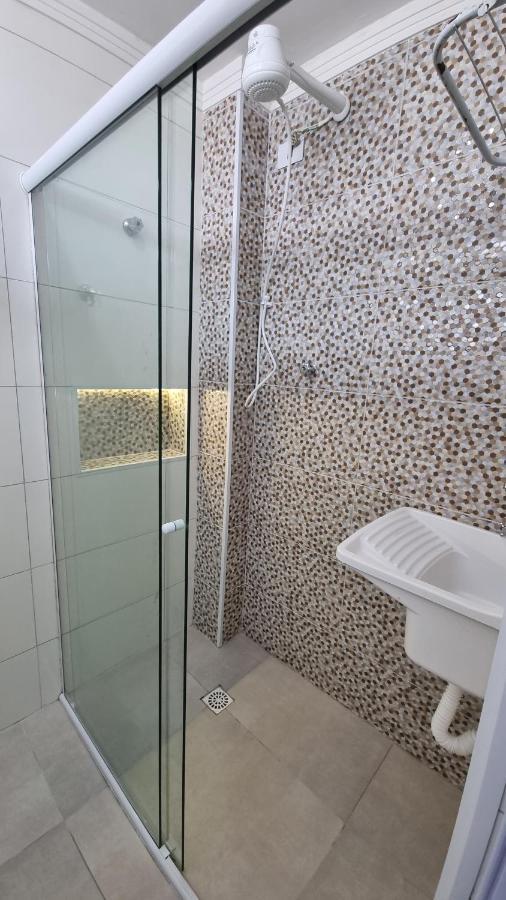 Apartamento Kit Praia Grande Na Guilhermina Frente Mar Daire Dış mekan fotoğraf