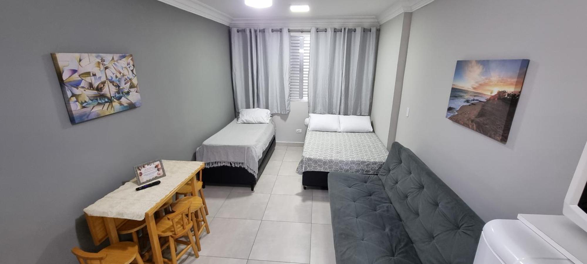 Apartamento Kit Praia Grande Na Guilhermina Frente Mar Daire Dış mekan fotoğraf