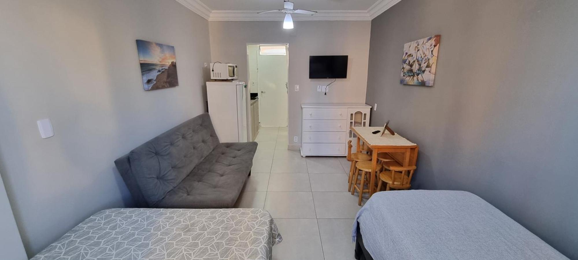 Apartamento Kit Praia Grande Na Guilhermina Frente Mar Daire Dış mekan fotoğraf